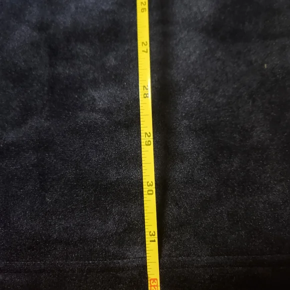 Navy Blue and Yellow Women's Hoodie Sweater - Picture 10 of 12